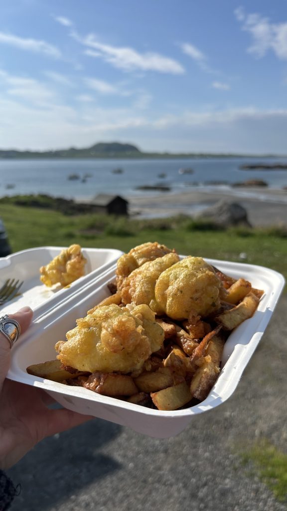 Isle of Mull road trip seafood
