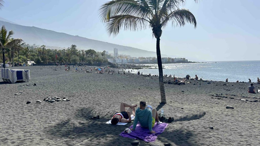 Puerto de la Cruz Black Sand Beach